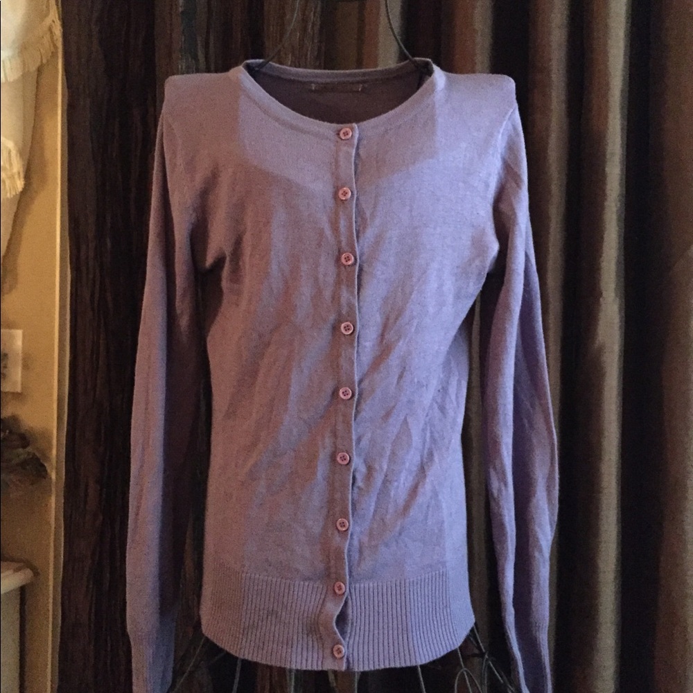 Women’s mauve cardigan